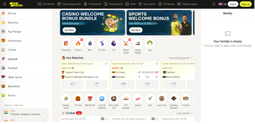 Parimatch - IPL Betting Apps Parimatch - IPL Betting Apps